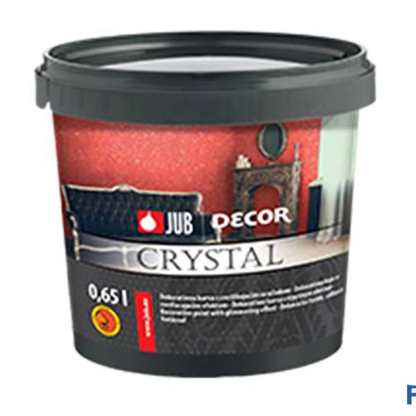 JUB DECOR CRYSTAL Csillogó hatású, fénylő dekorációs festék 0,65L (Csináld magad, Fal dekorációs termékek kategória) a Fess Festékszakáruház kínálatából