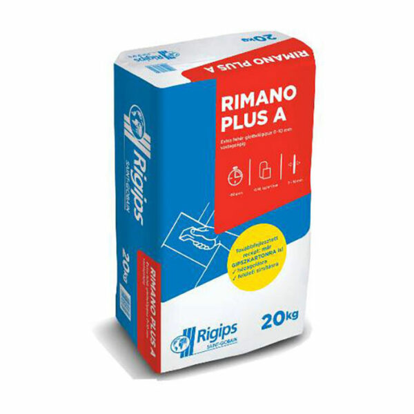 Rigips Rimano plus A 20kg (Egyedi szállítási költséges termékek kategória) a Fess Festékszakáruház kínálatából