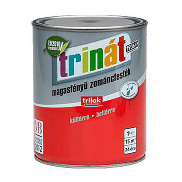 TRINÁT magasfényű zománc (24 szín)- 1 liter (Festékek