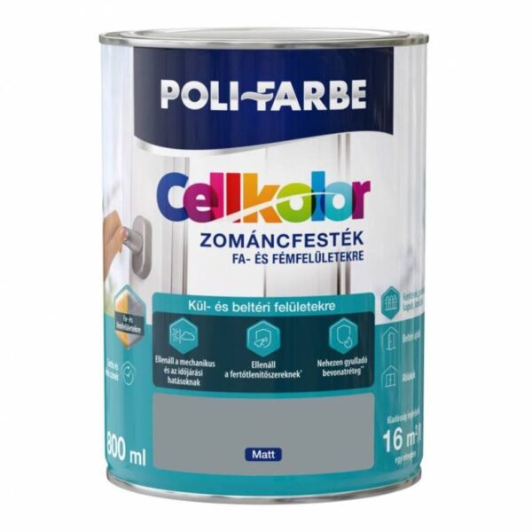 Cellkolor matt zománcfesték 0,8 l